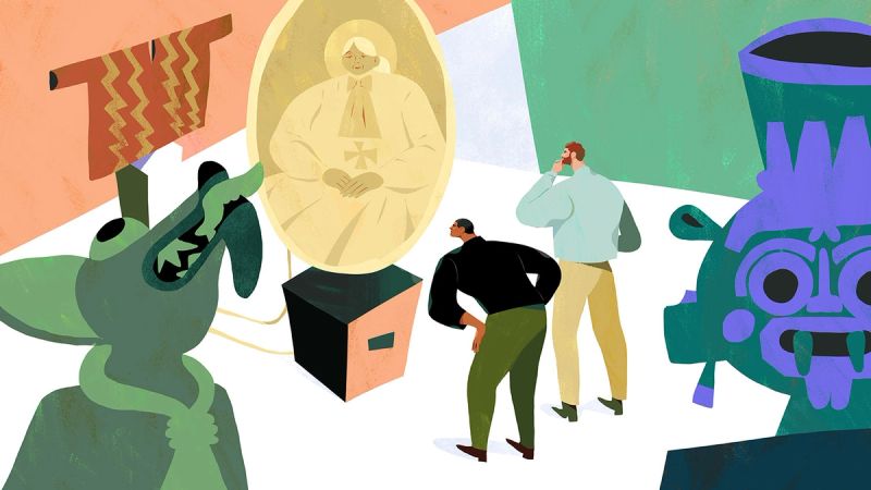 Illustration showcasing this artists portfolio