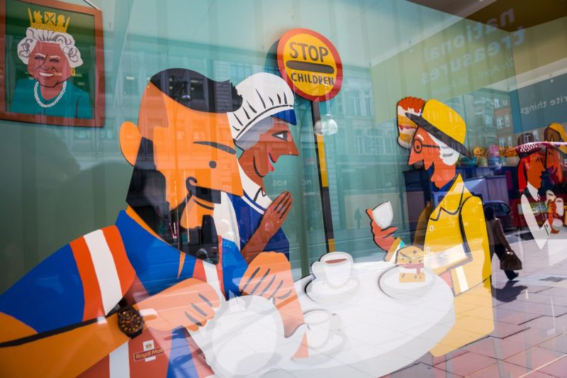 Illustration showcasing this artists portfolio