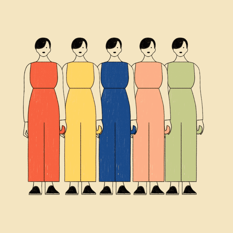 Illustration showcasing this artists portfolio