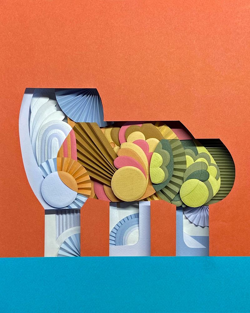 Illustration showcasing this artists portfolio