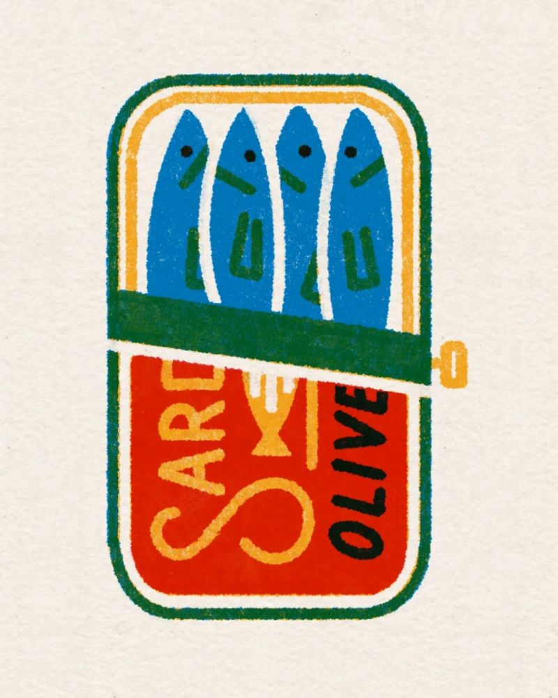 Illustration showcasing this artists portfolio