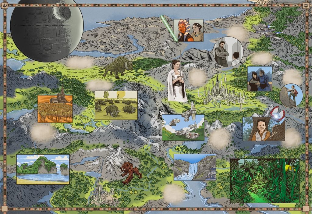 Illustration showcasing this artists portfolio