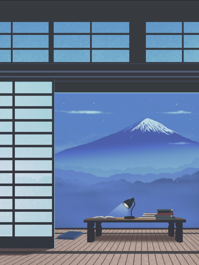 Illustration showcasing this artists portfolio