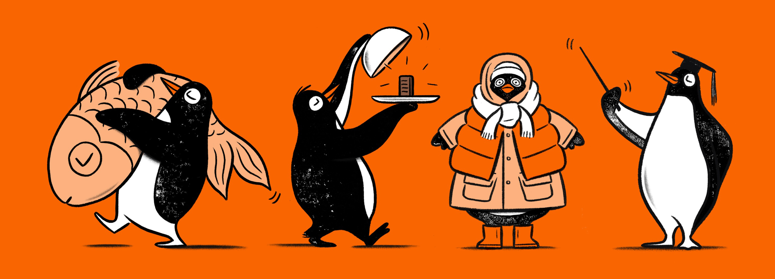 Illustration showcasing this artists portfolio