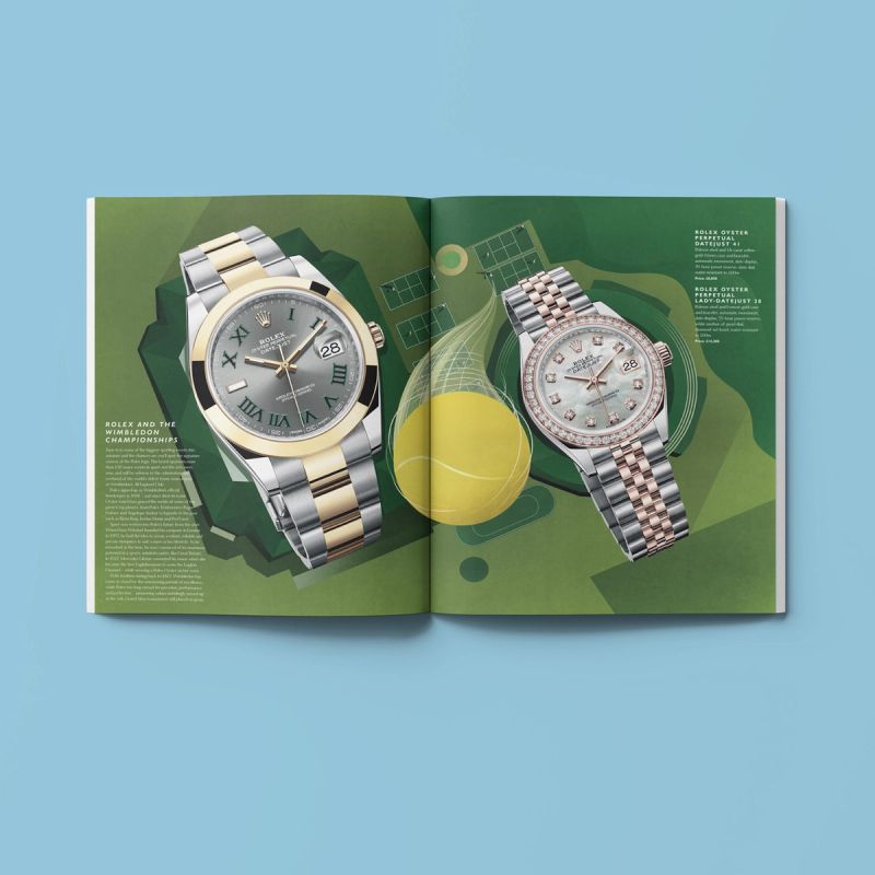 Illustration showcasing this artists portfolio