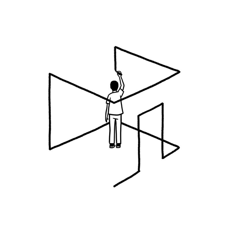 Illustration showcasing this artists portfolio