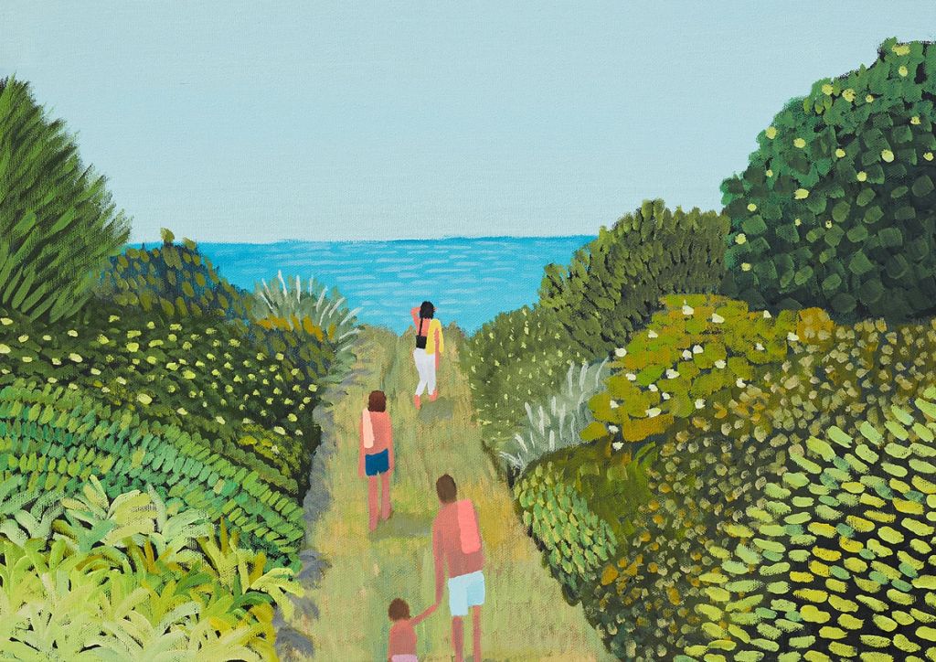 Illustration showcasing this artists portfolio