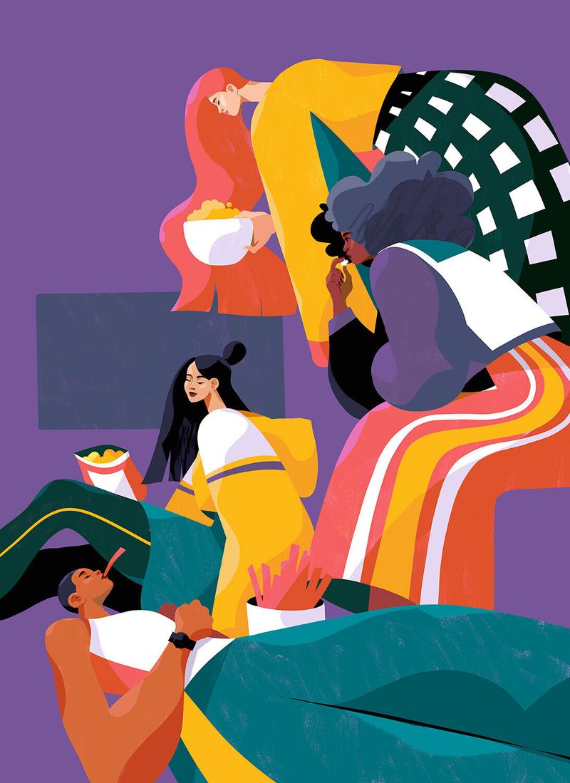 Illustration showcasing this artists portfolio