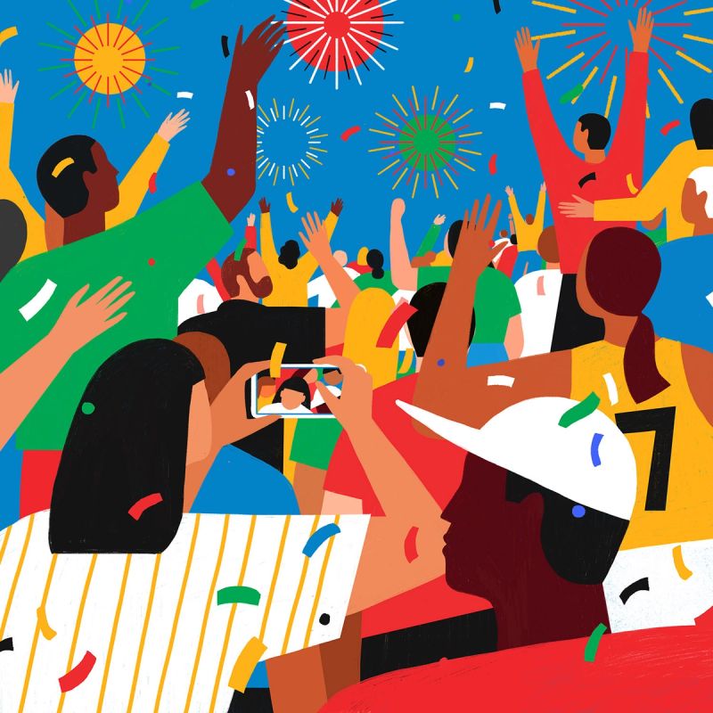 Illustration showcasing this artists portfolio