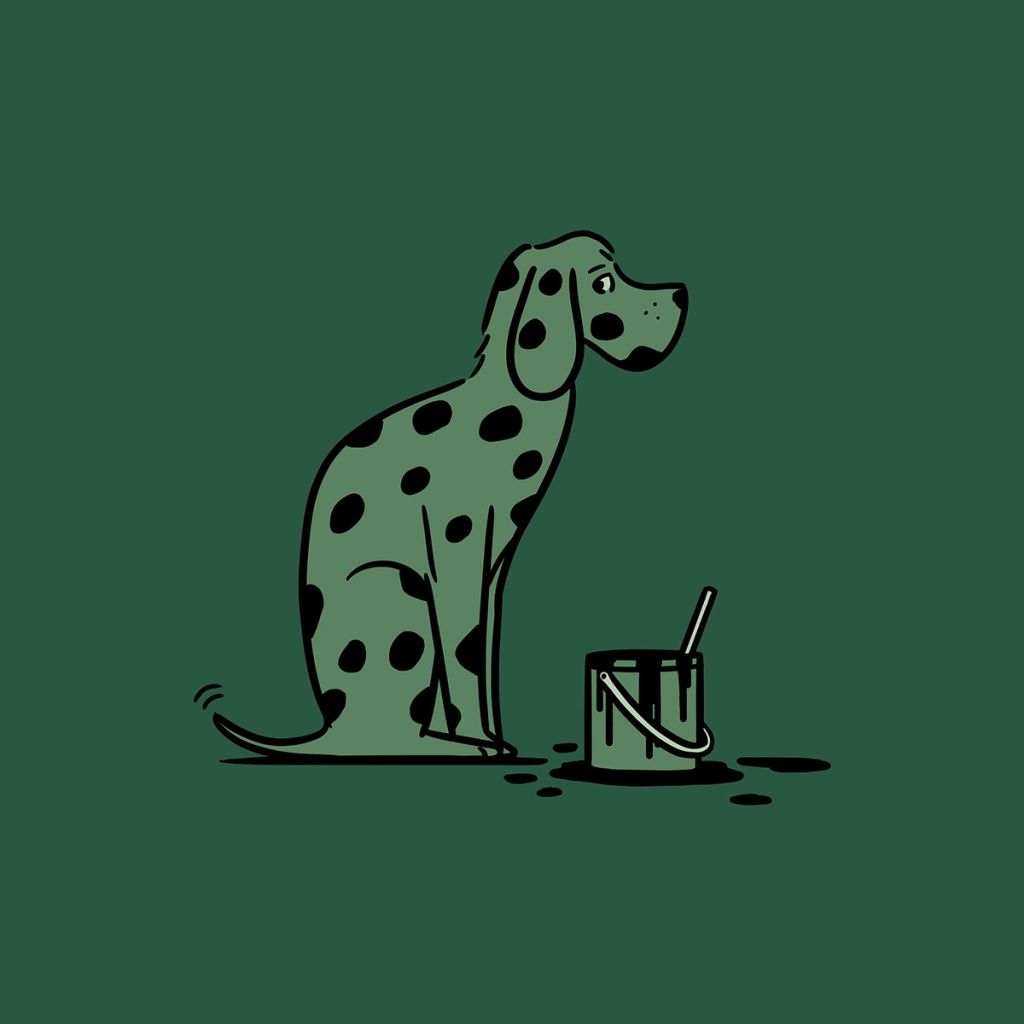 Illustration showcasing this artists portfolio