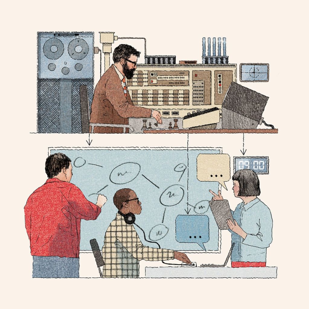 Illustration showcasing this artists portfolio