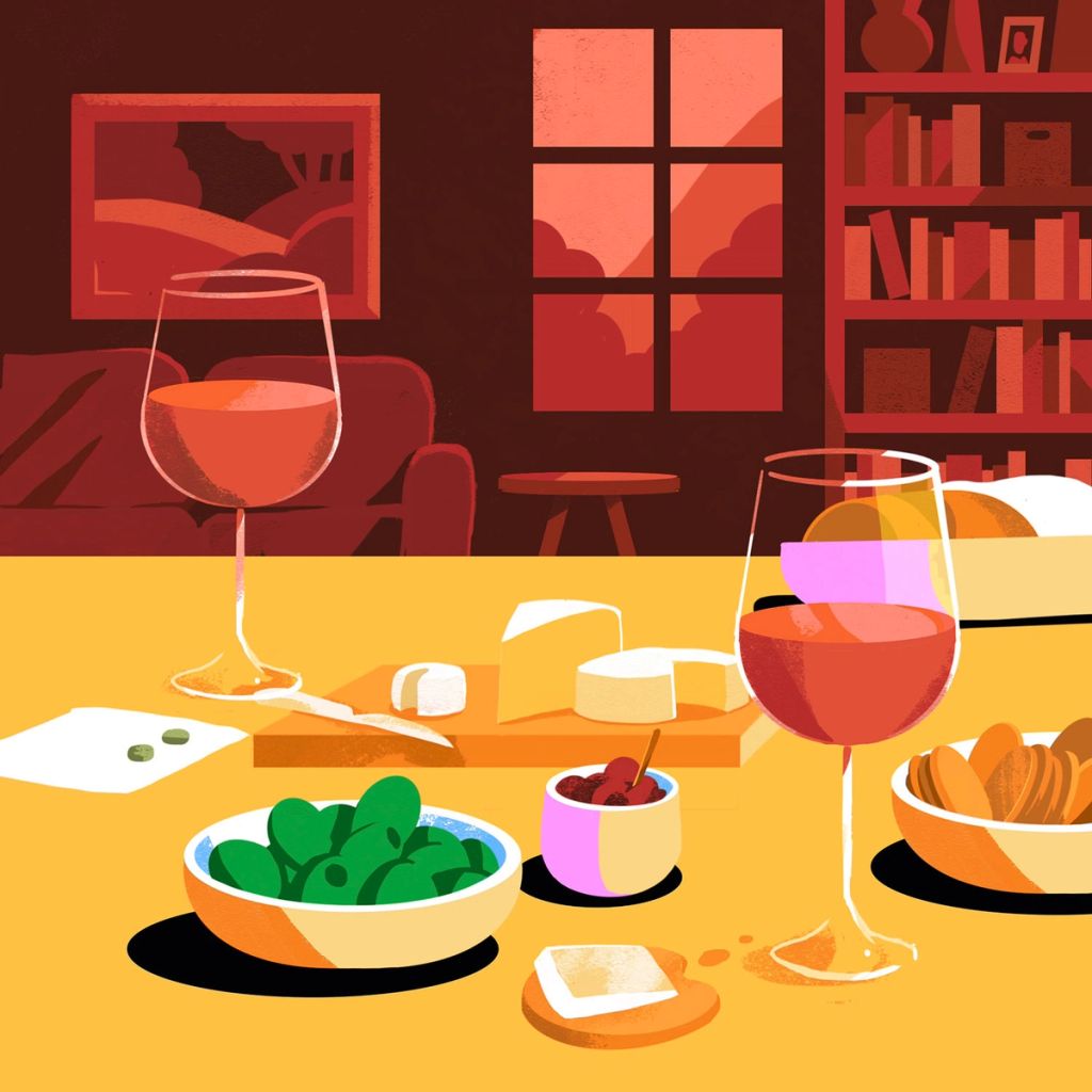 Illustration showcasing this artists portfolio