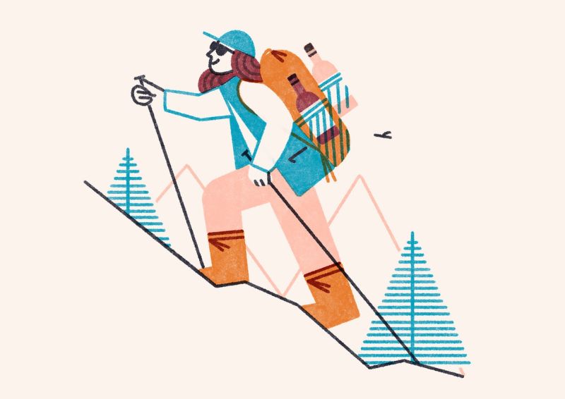 Illustration showcasing this artists portfolio
