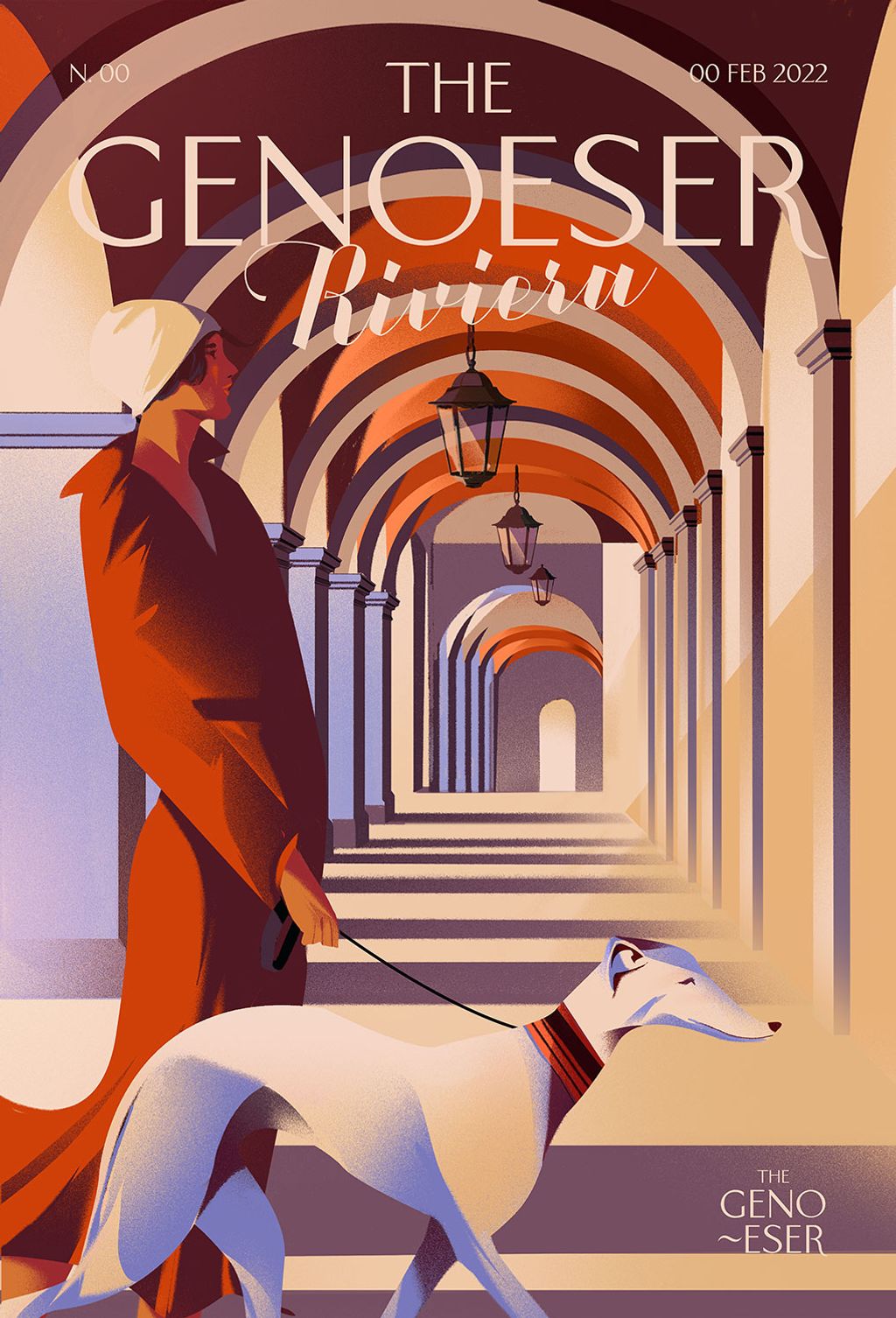 Illustration showcasing this artists portfolio