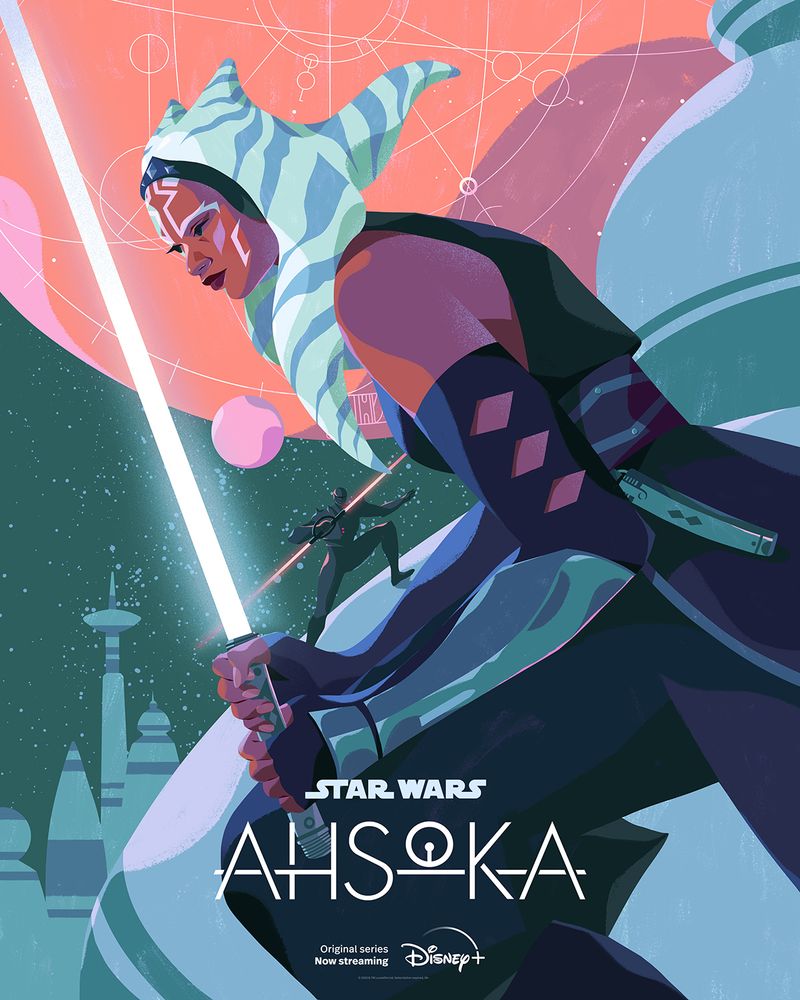 Illustration showcasing this artists portfolio