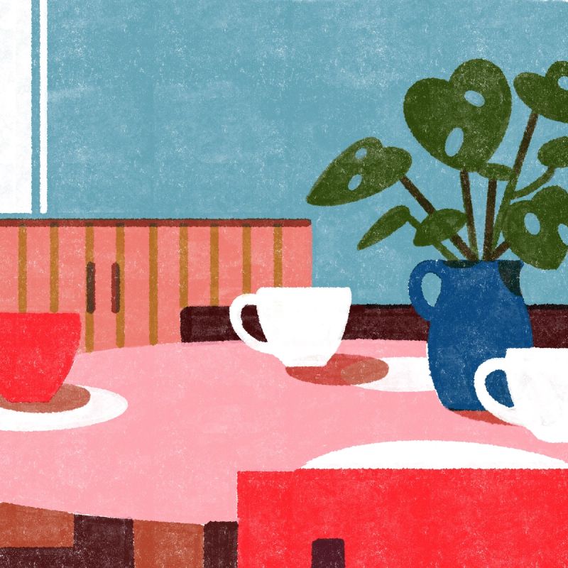 Illustration showcasing this artists portfolio