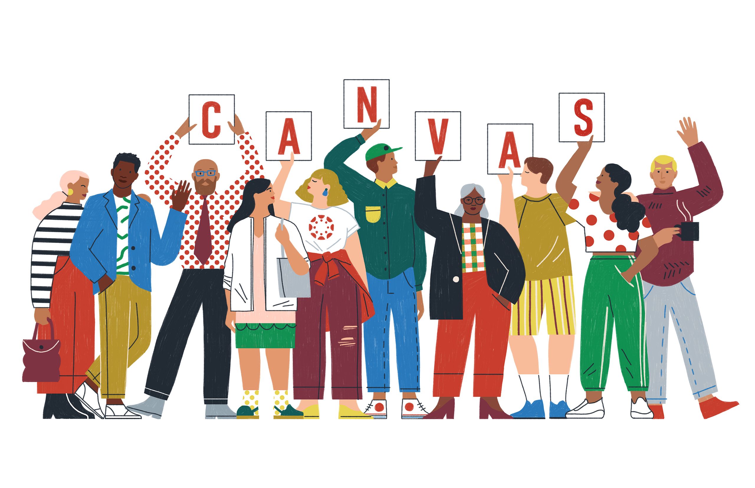 Illustration showcasing this artists portfolio