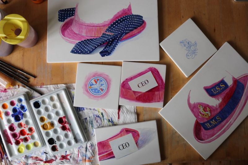 Illustration showcasing this artists portfolio