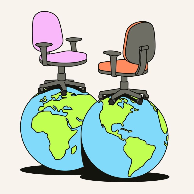 Illustration showcasing this artists portfolio