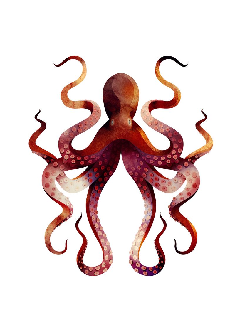 Illustration showcasing this artists portfolio