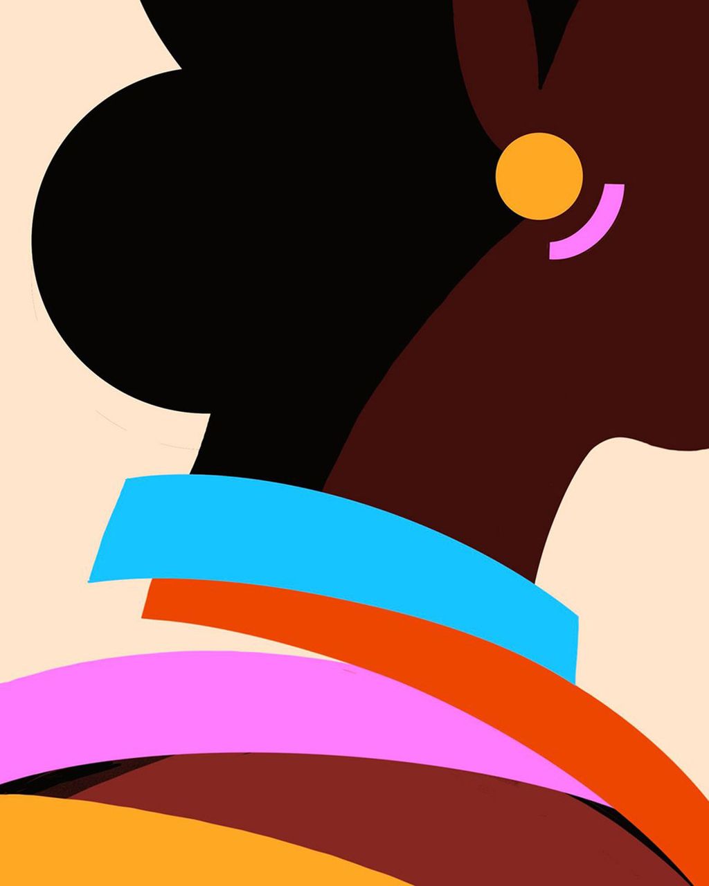 Illustration showcasing this artists portfolio