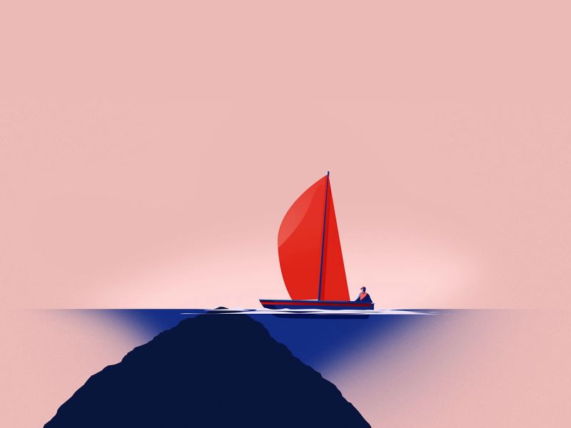 Illustration showcasing this artists portfolio
