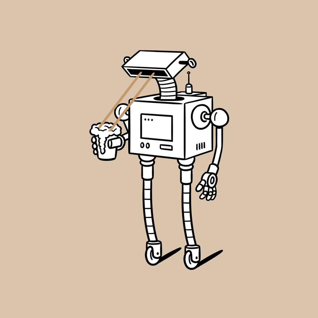 Illustration showcasing this artists portfolio