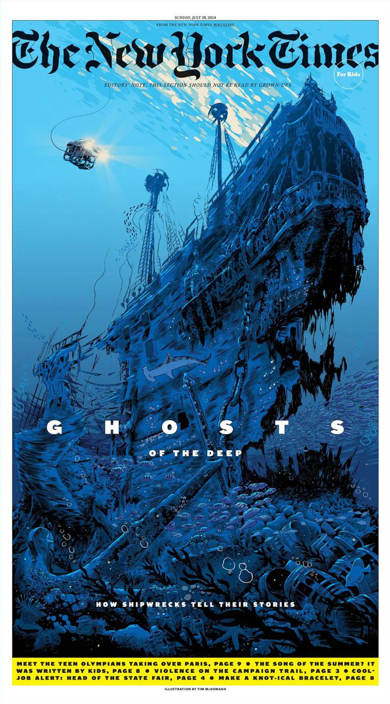 Illustration showcasing this artists portfolio