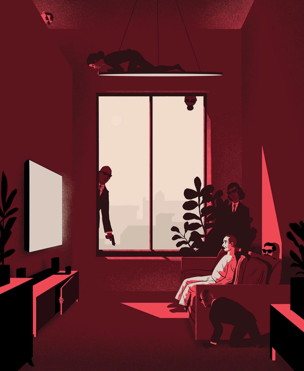Illustration showcasing this artists portfolio