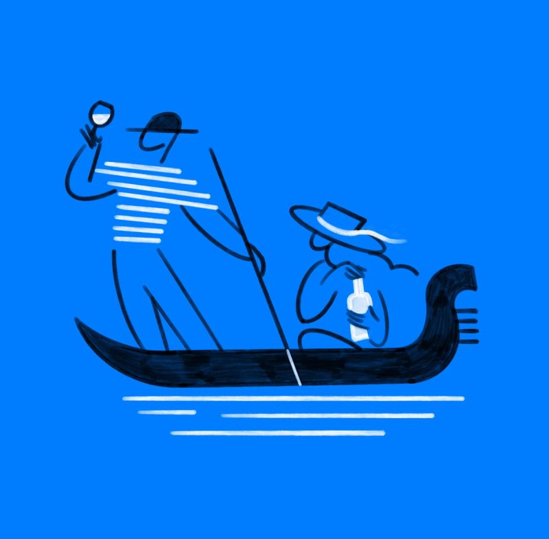 Illustration showcasing this artists portfolio