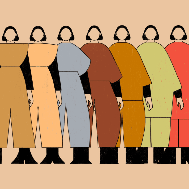 Illustration showcasing this artists portfolio