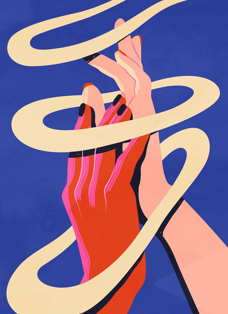 Illustration showcasing this artists portfolio