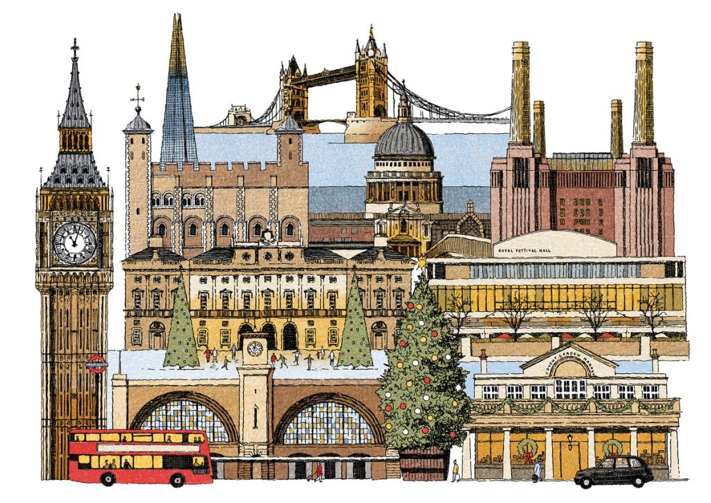 Illustration showcasing this artists portfolio