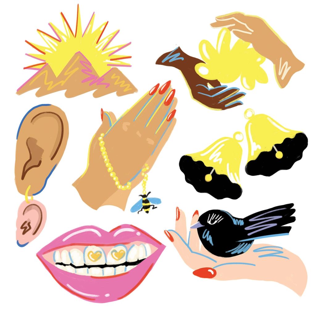 Illustration showcasing this artists portfolio