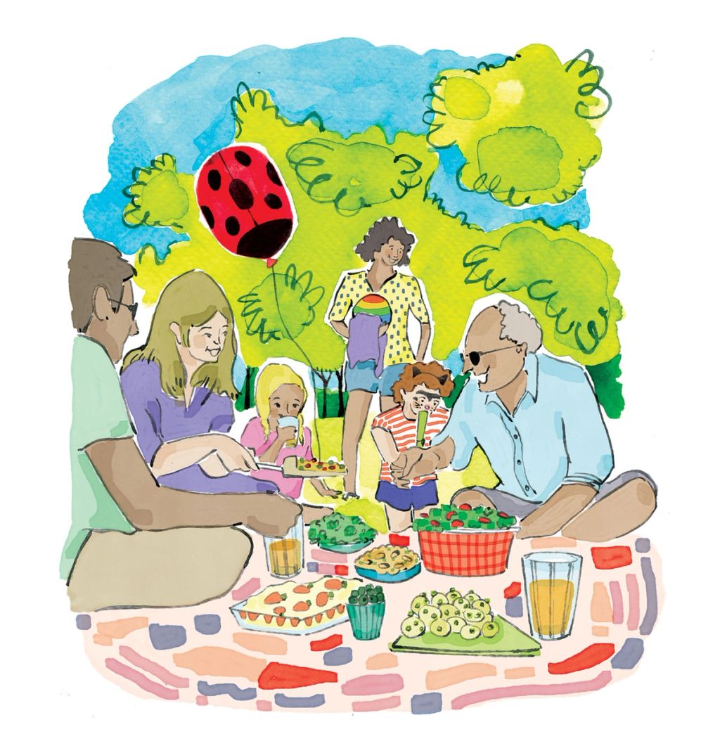 Illustration showcasing this artists portfolio