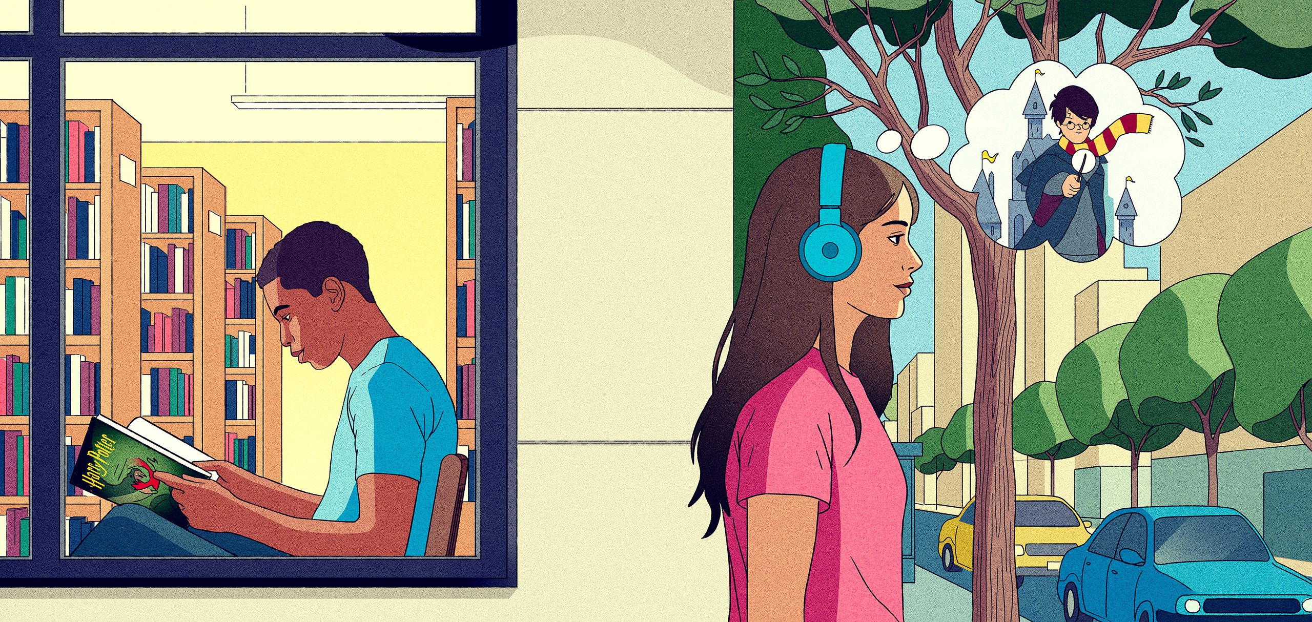 Illustration showcasing this artists portfolio