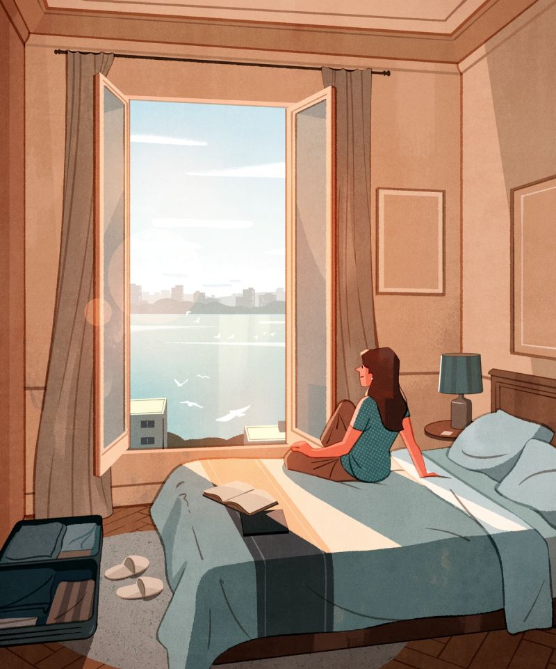 Illustration showcasing this artists portfolio