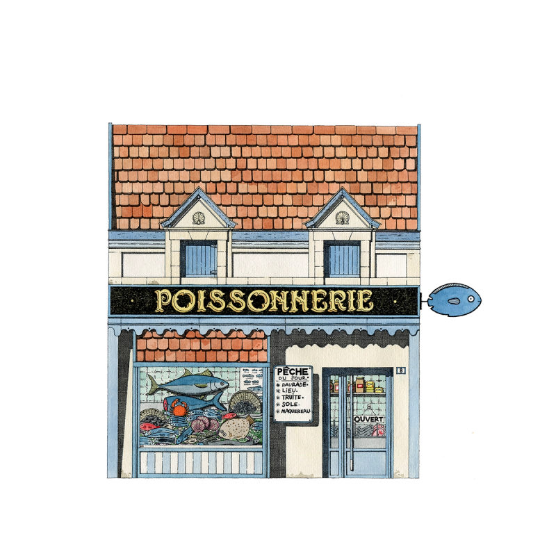 Illustration showcasing this artists portfolio