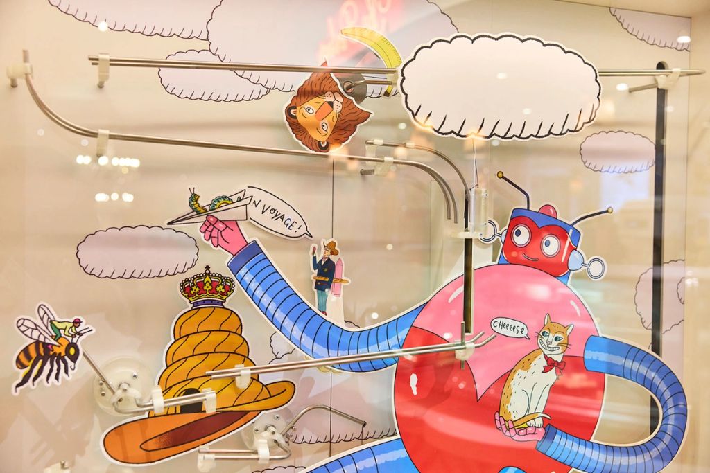 Illustration showcasing this artists portfolio