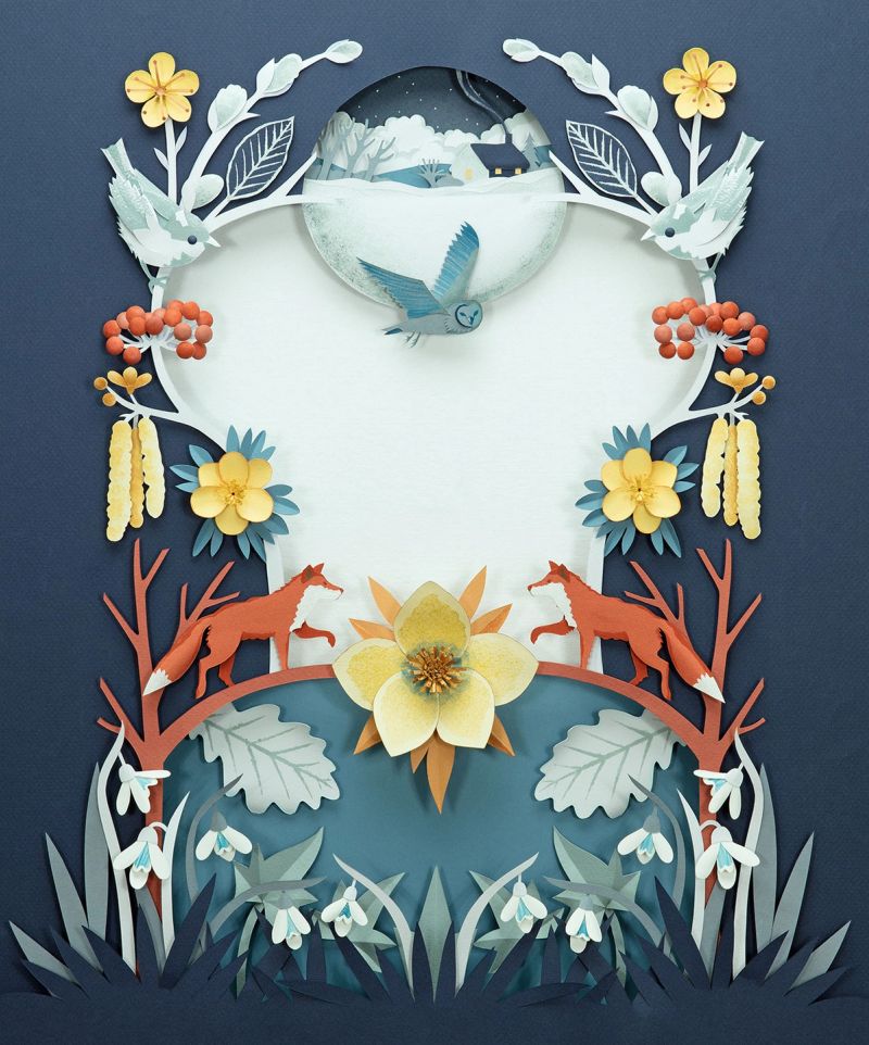 Illustration showcasing this artists portfolio