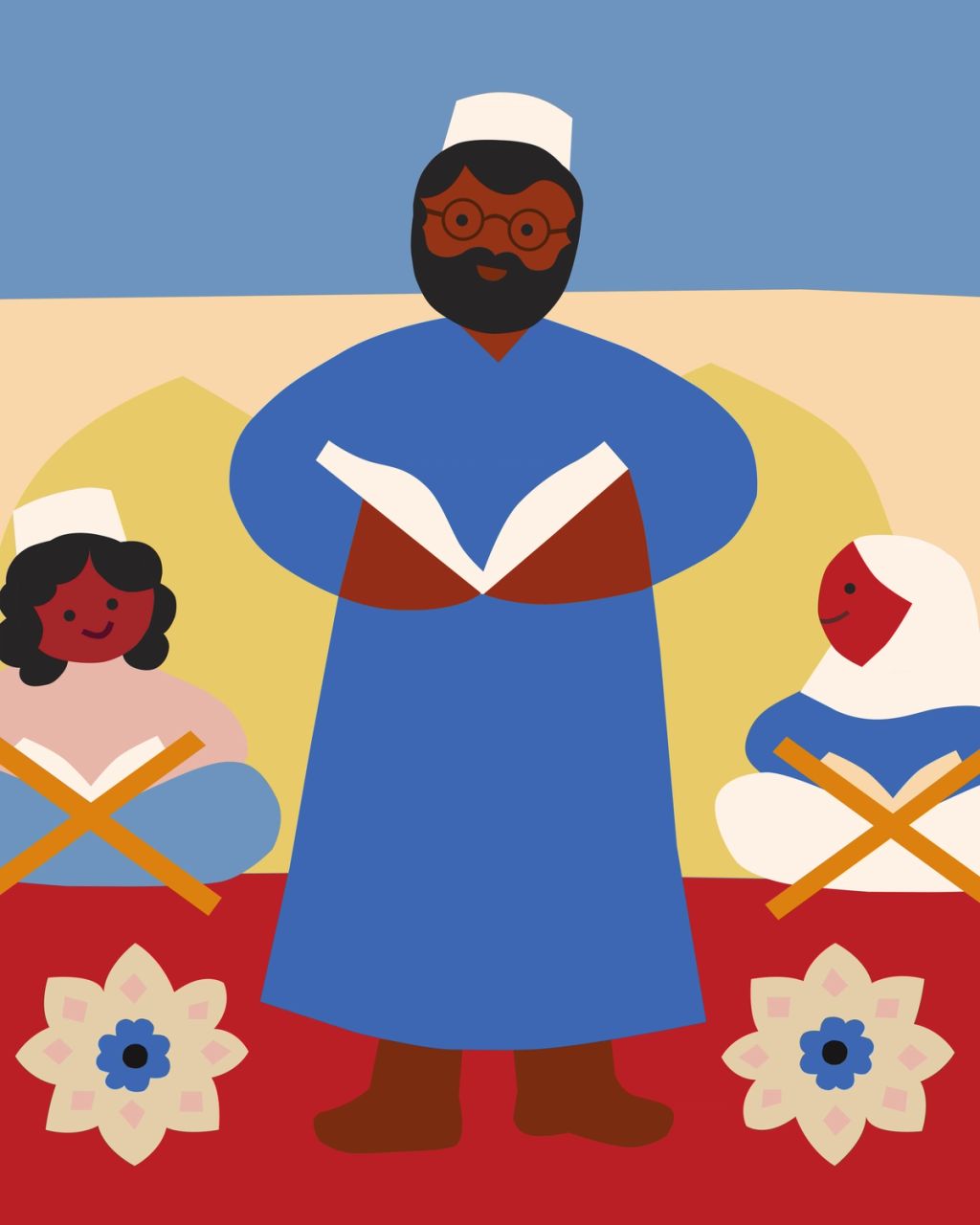 Illustration showcasing this artists portfolio
