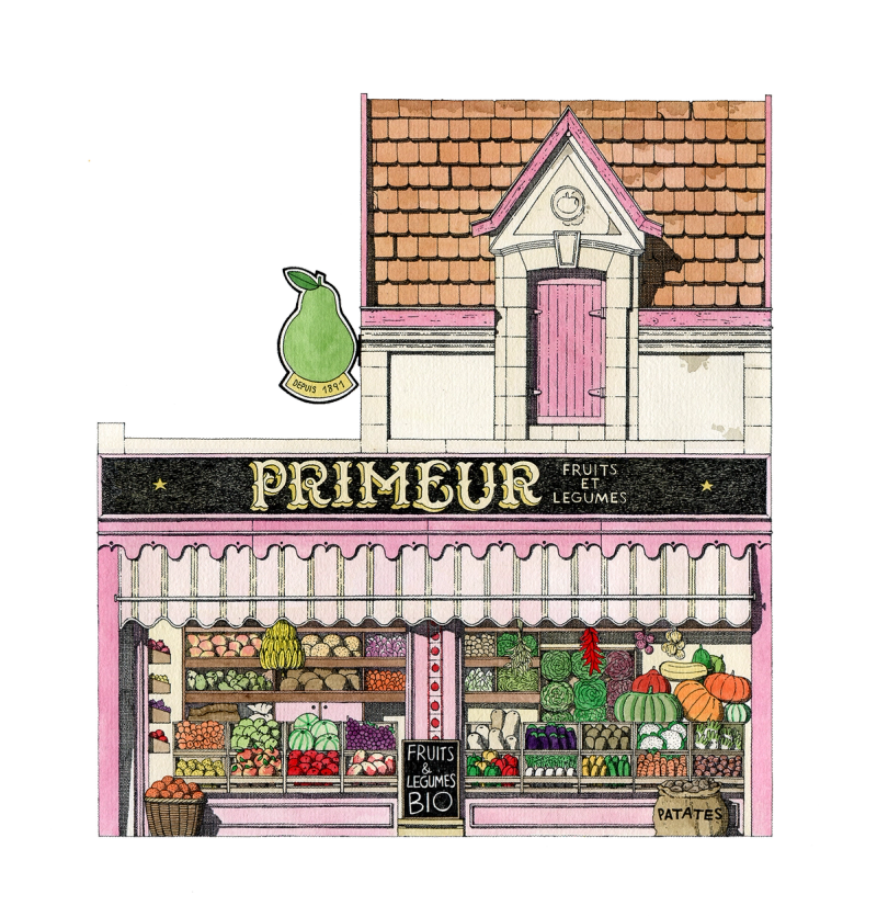 Illustration showcasing this artists portfolio