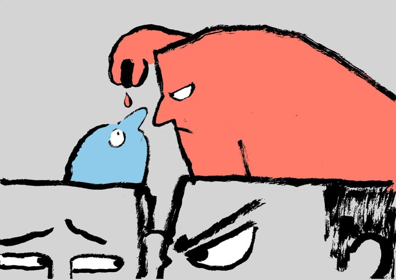 Illustration showcasing this artists portfolio