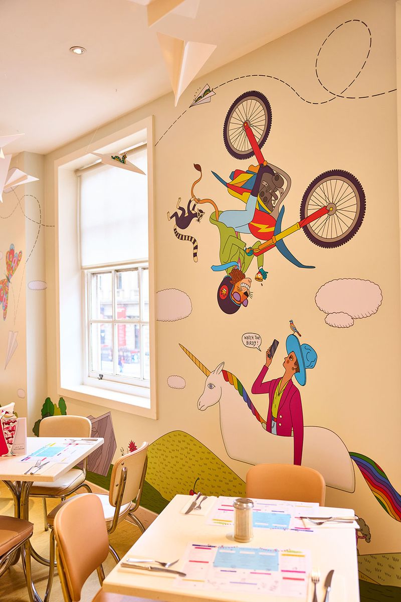 Illustration showcasing this artists portfolio