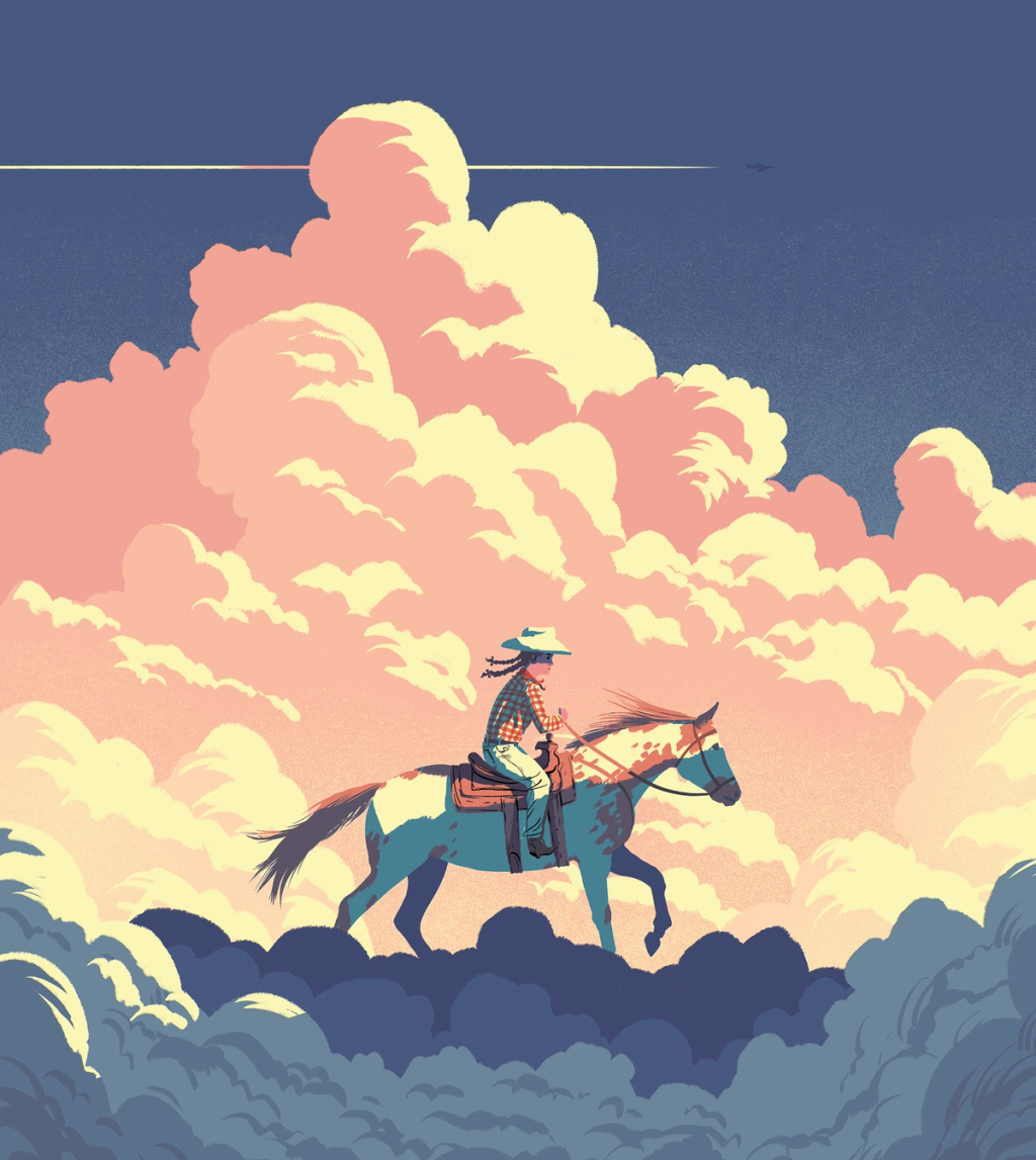 Illustration showcasing this artists portfolio