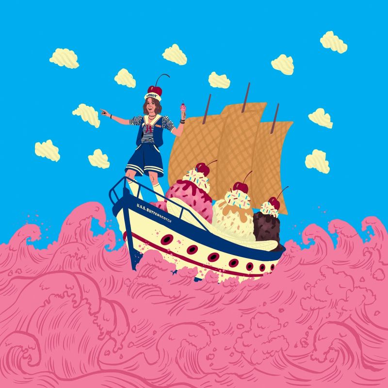 Illustration showcasing this artists portfolio