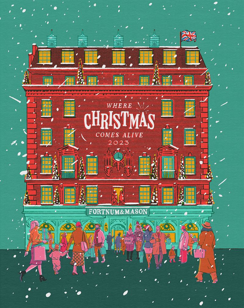 Illustration showcasing this artists portfolio