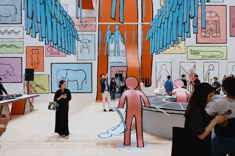 Illustration showcasing this artists portfolio