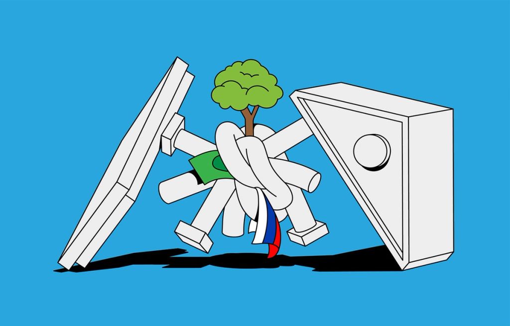 Illustration showcasing this artists portfolio