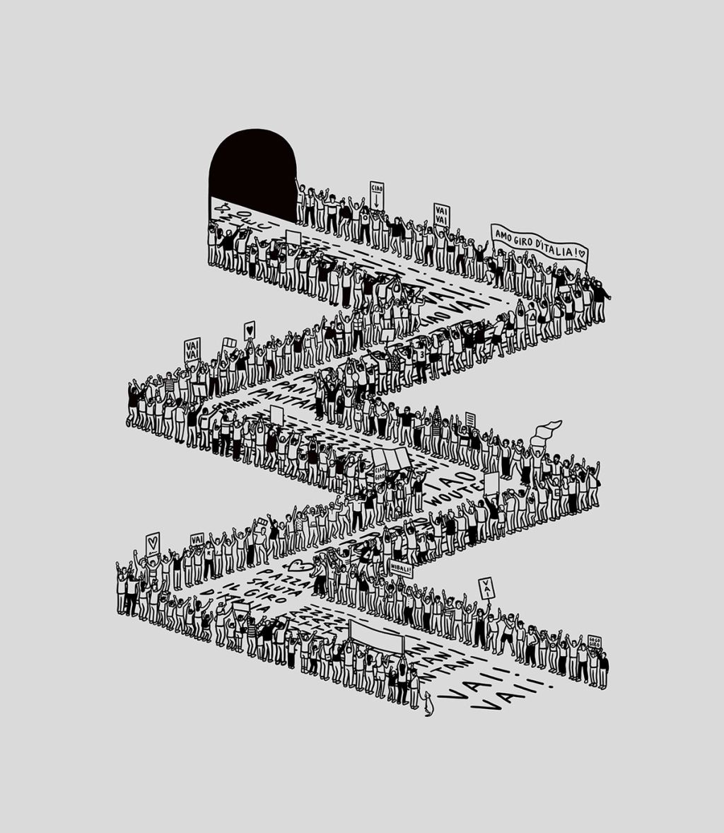 Illustration showcasing this artists portfolio